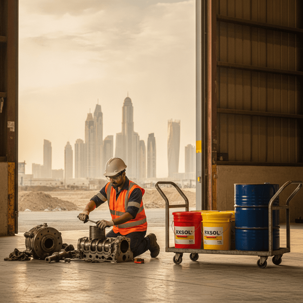 Buy Industrial Degreaser in Dubai: RXSOL's Heavy-Duty Range for Oilfield and Marine Use