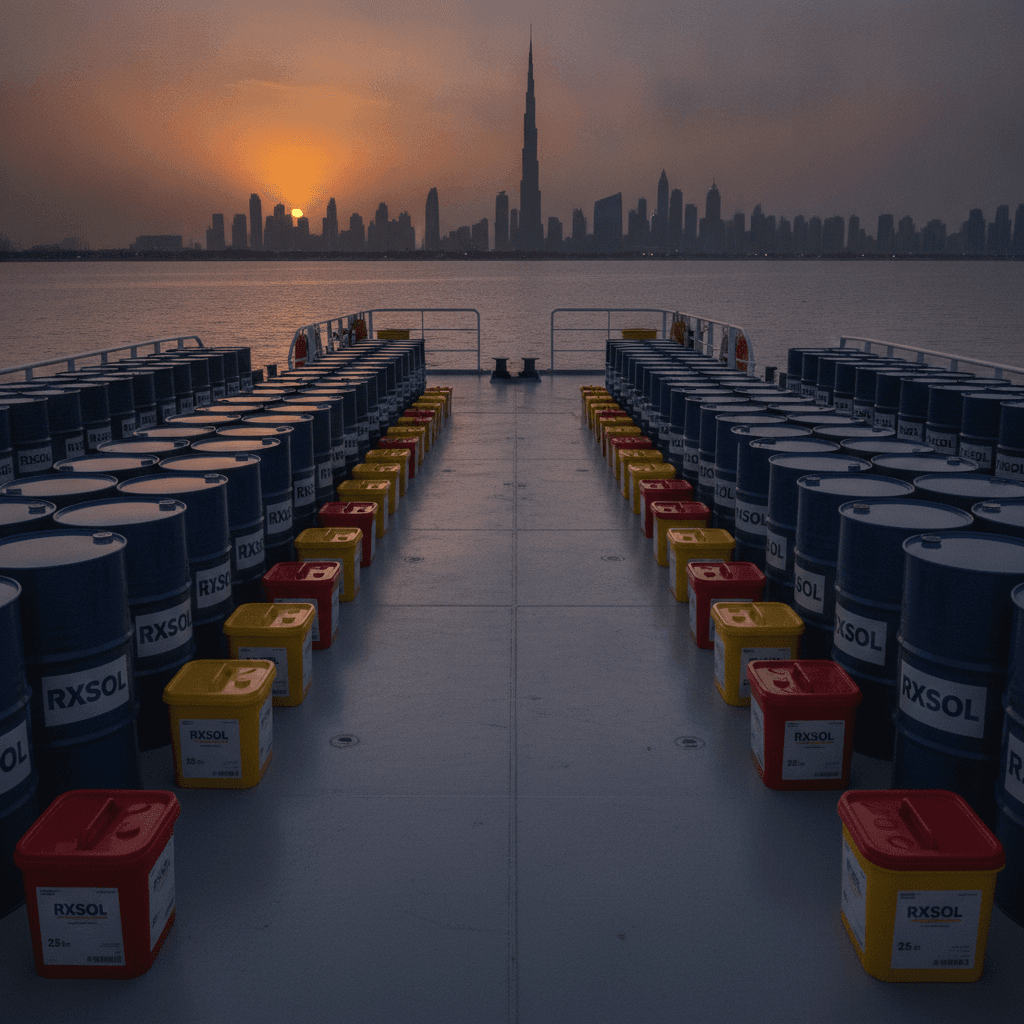 Rig Wash Chemicals Supplier in Dubai | RXSOL Fast Delivery