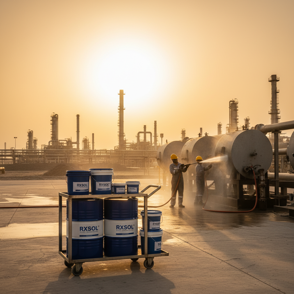 Industrial Degreaser Supplier in the Middle East | RXSOL Wide Coverage