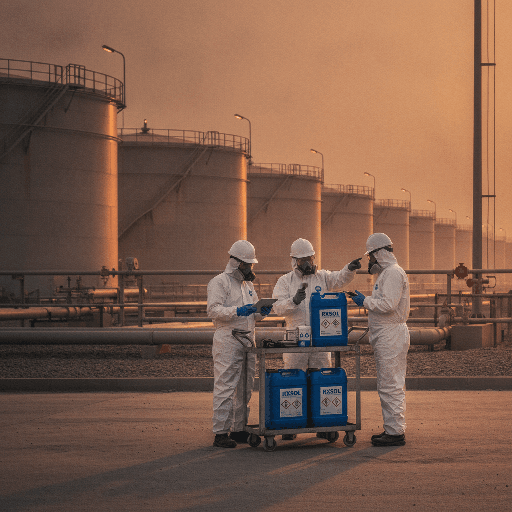 Tank Cleaning Chemicals Supplier in Abu Dhabi | RXSOL